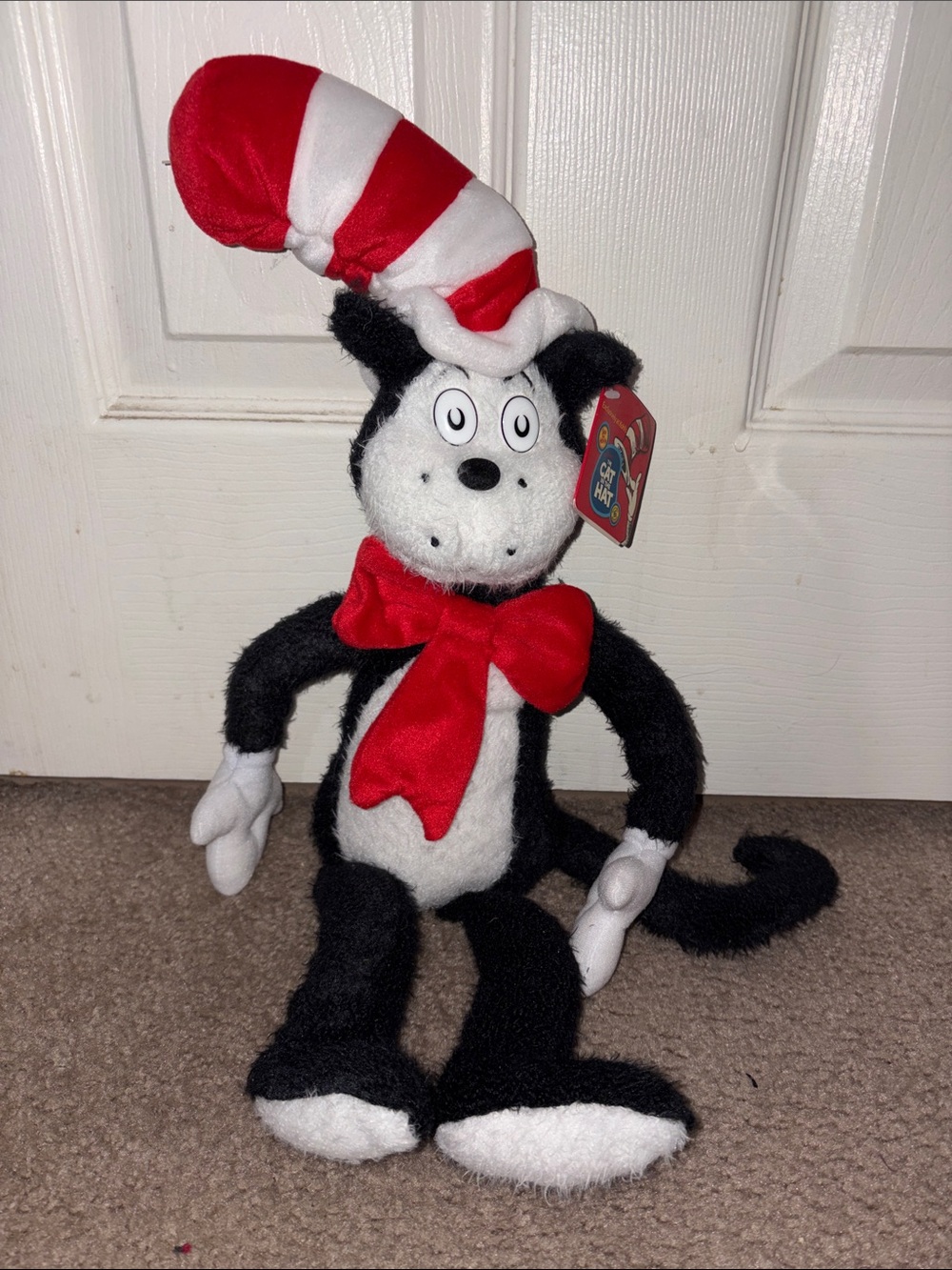 Dr. Seuss Plush Cat in the Hat - Red, White & Black